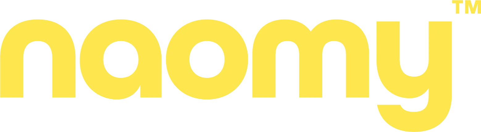 Naomy Logo yellow